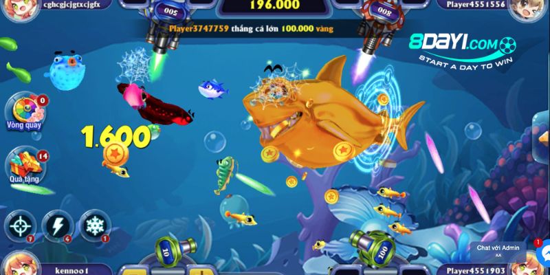 8DAY_Tìm Hiểu Về Game Bắn Cá Ăn Xu Đổi Thưởng Và Mẹo Chơi Game Bắn Cá ăn xu đổi thưởng rất thịnh hành trên thị trường